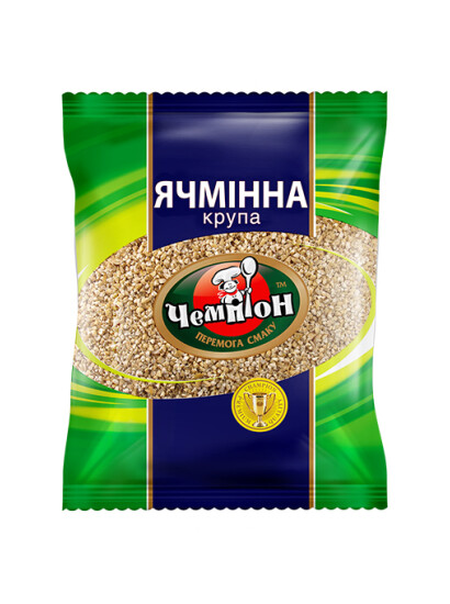 Крупа ячмінна ячна ЧЕМПІОН, 600 г